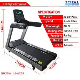 treadmill TL 26AC TOTAL FITNESS