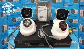 Paket CCTV HILOOK 2 MP Full HD Infrared [4 Camera]