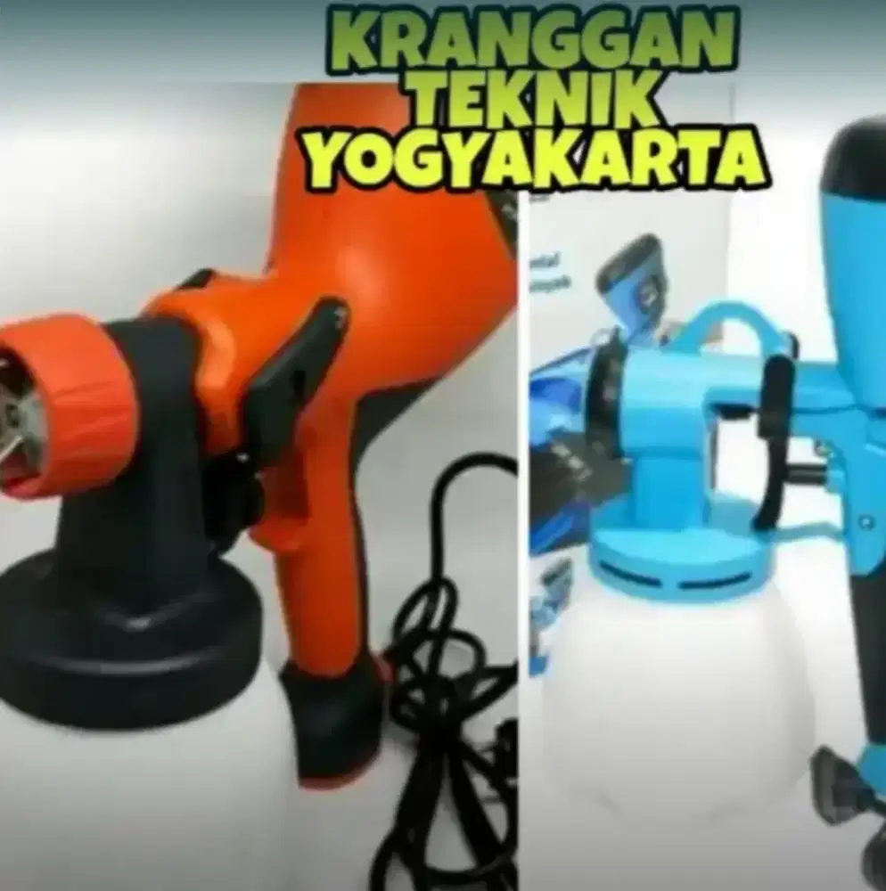 (KRANGGAN TEKNIK)spray gun listrik merk Lakoni Multipro spet ngecat
