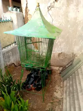 Di jual kandang burung berkaki