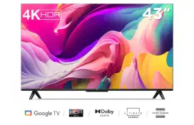 TCL LED TV 43 Google TV Android 11 UHD 4K HDMI 2.1 Digital TV Resmi