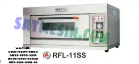 Mesin oven gas baking pemanggang roti 1 dek 1 loyang RFL-11SS getra