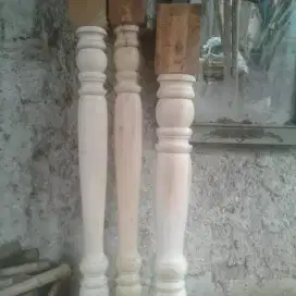 Seni bubut kayu indah