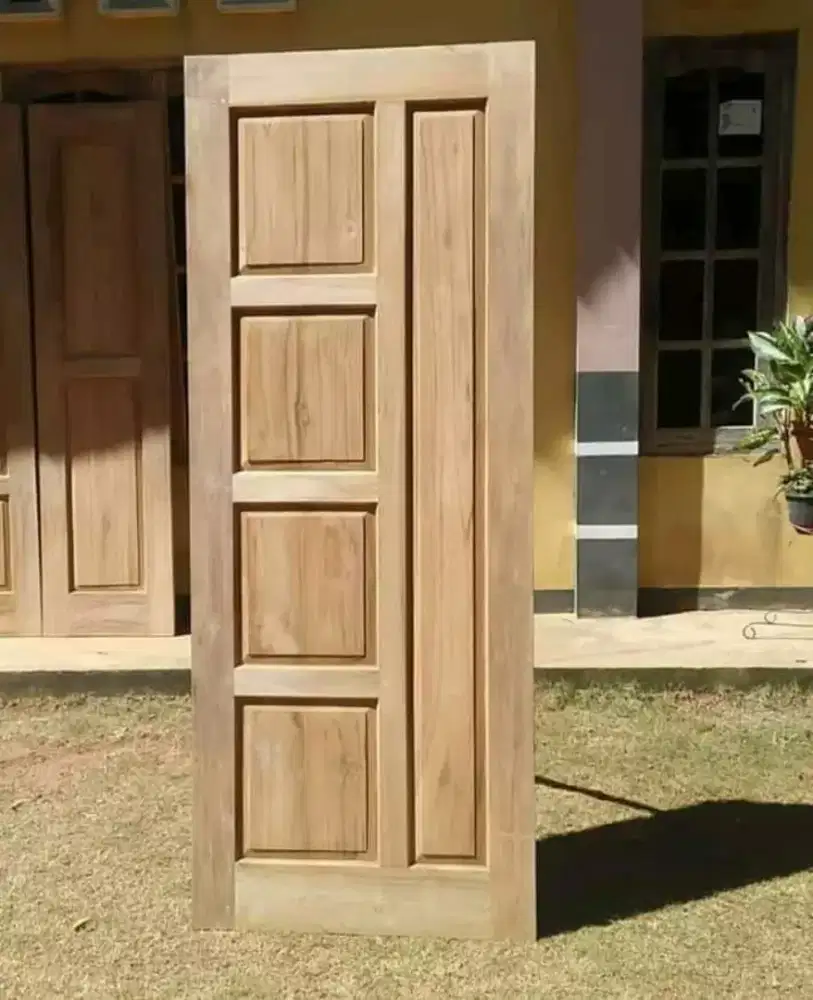Pintu Single Murah (Kayu Jati)