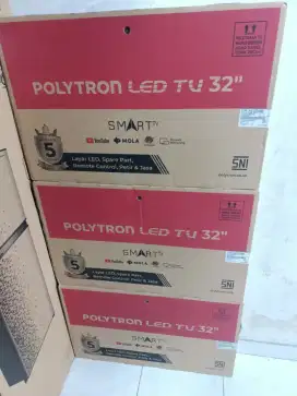 Led Tv Polytron Smart 32 Inch Barang Baru Garansi Resmi Pabrik