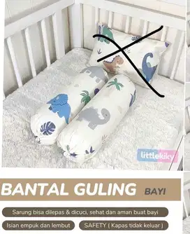 Bantal bayi guling + peyang