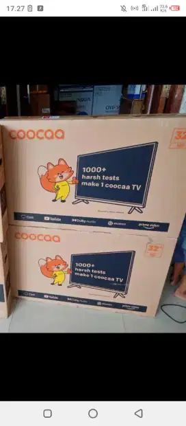 Coocaa smart tv 32 inch baru