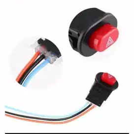 Saklar Hazard Saklar Switch Tombol Lampu Hazard On Off Led Motor Mobil