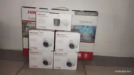 Paket Pemasangan cctv bergaransi HIKVISION, HILOOK, DAHUA