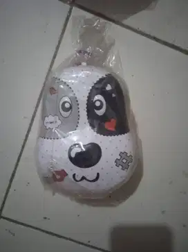 Box funny dog hitam putih