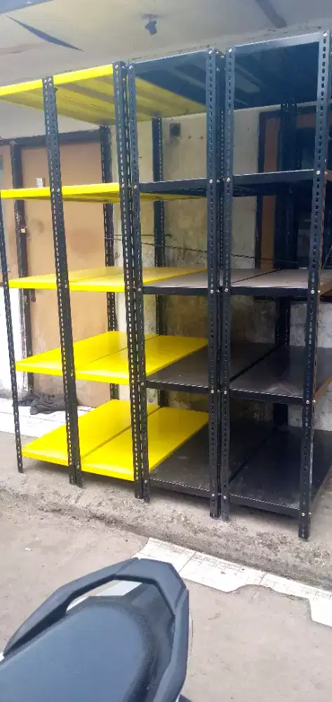 rak besi warna hitam murah kwalitas 1