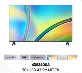 LED TV TCL 43 in 43S5400A full HD ( full screen )