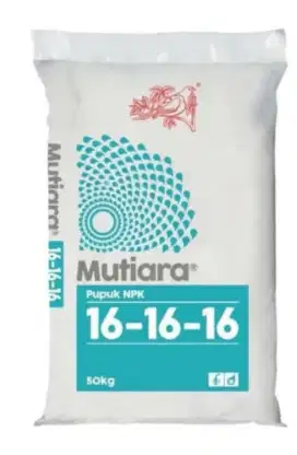 Pupuk NPK Mutiara 16 16 16