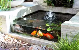 Kolam minimalis modern