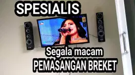 pemasangan Breket TV Led 19 inch sampai 55 inch,