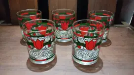 Gelas Coca Cola Langka 5pcs
