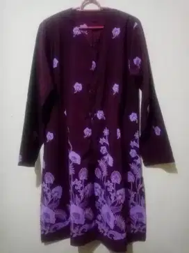 ATASAN TUNIK MOSCREPE MODEL KEBAYA BATIK