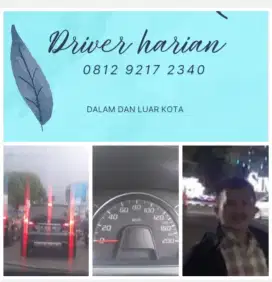 SUPIR PRIBADI / HARIAN LUAR & DLM KOTA