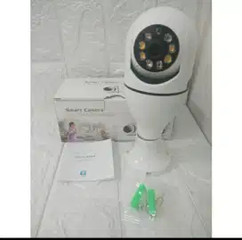 Smart wifi kamera ip camera bohlam V380 putar 360 derajat