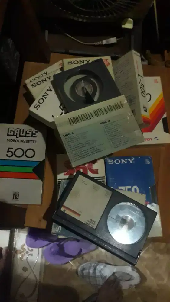 Sony kaset video vintage