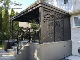 fasad plat besi cnc laser cutting custom desain #4