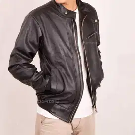 Jaket Kulit | Jaket Kulit Pria | Jaket Kulit Ferrary Warna Coklat