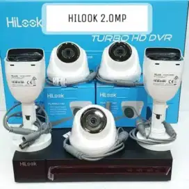 Promo paket kamera CCTV merk Hilook HIKVISION terkumplit