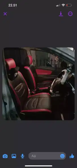 Cover Seat~Cover jok semi paten