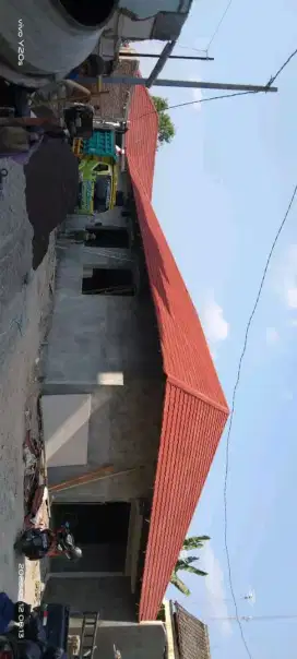 Genteng metal pasir rangka baja ringan