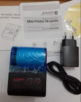 Mobile Printer 58mm Bluetooth Iware MP-58X Garansi Gratis Ongkir