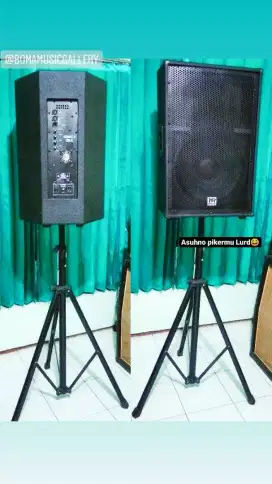 Speaker Aktif Set tripod 15inch