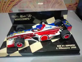 1/43 Diecast Minichamps BAR 01 Supertec 1999 J. Villeneuve