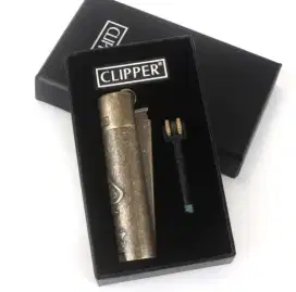 Korek Lighter original CLIPPER (bahan stainless)