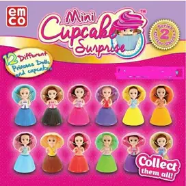 Mainan Anak TK boneka Mini emco cupcake Surprise Gelato Surprise lucu
