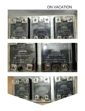 Solid state relay (ssr)input 4-32Vdc output 380Vac 25A