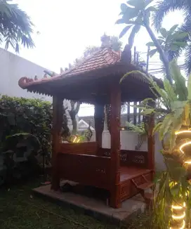 Gazebo full ukir