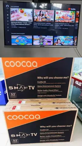 Coocaa Smart TV 32 inch Youtube Wifi Digital