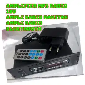 RAKITAN MP3 RADIO PLAYER Bluetooth 5.0 Player + Adaptor 12V MP3 Player