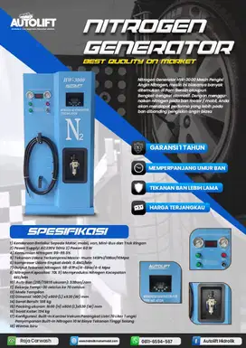 NITROGEN GENERATOR CARWASH NATIONAL PRODUCT