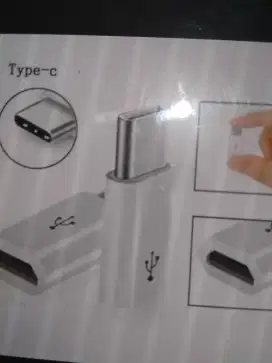 Lain2 connector converter micro USB to type c-konektor micro to type C