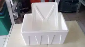 Styrofoam box barang baru. Bukan bekas.