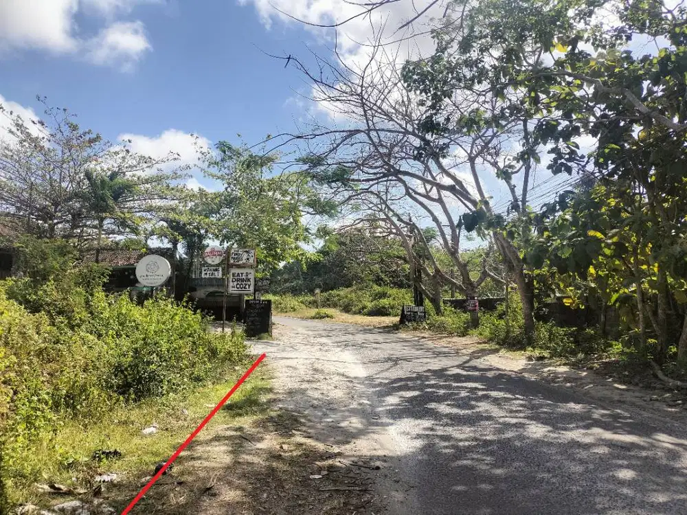 Land For Lease at Main Road 200 Meter From Nirmala Supermarket Ungasan