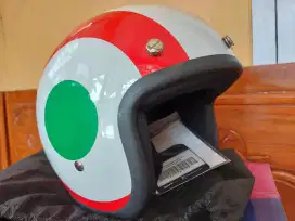 Helm vespa bendera itali original