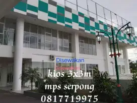 Tempat usaha disewakan kios di serpong & panongan dkt citra raya