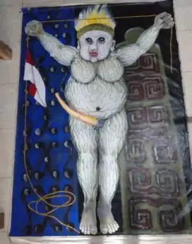 Lukisan dengan judul : Boneka Kayu