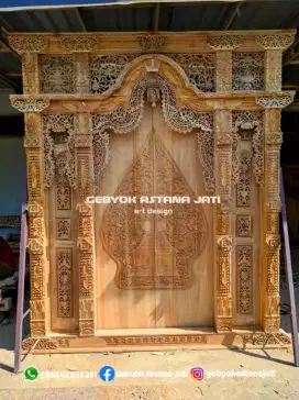 Gebyok Ukir 250x270 Ukir Wayang