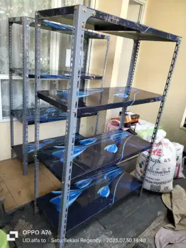 Rak besi siku lobang termurah