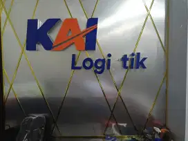 Neonbox huruf timbul reklame Billboard signboard shopsign letter box