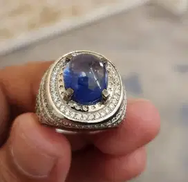 Cincin blue safir royal