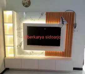 Backdrop tv.bufet partisi